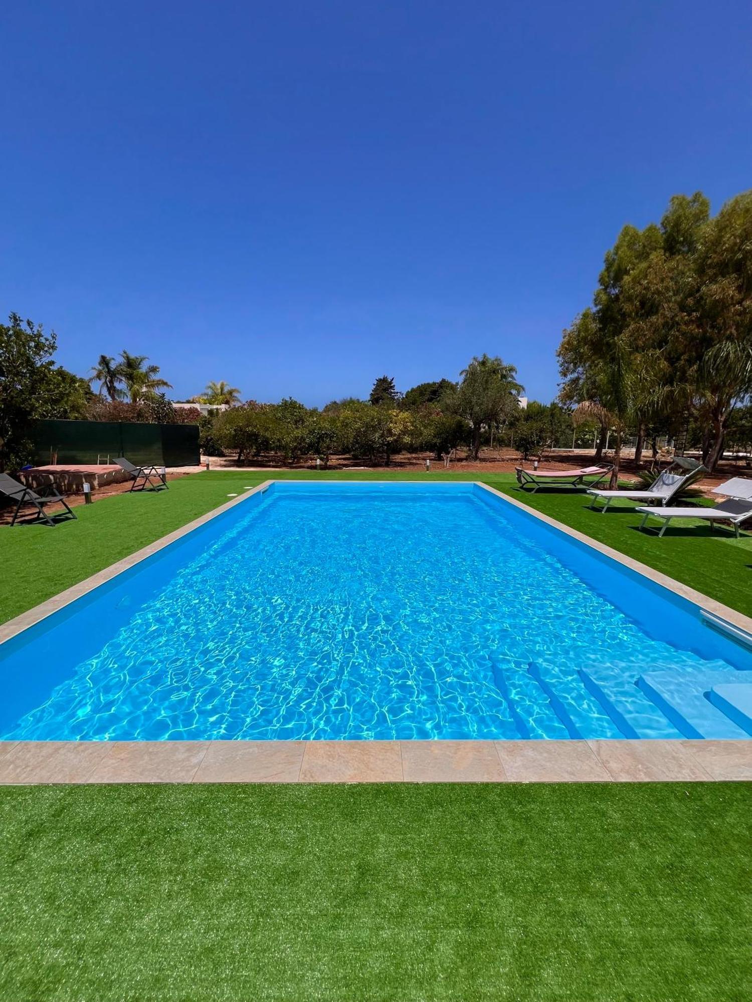 Villa Con Piscina Terrazza Dal Picciotto Marsala Exteriör bild