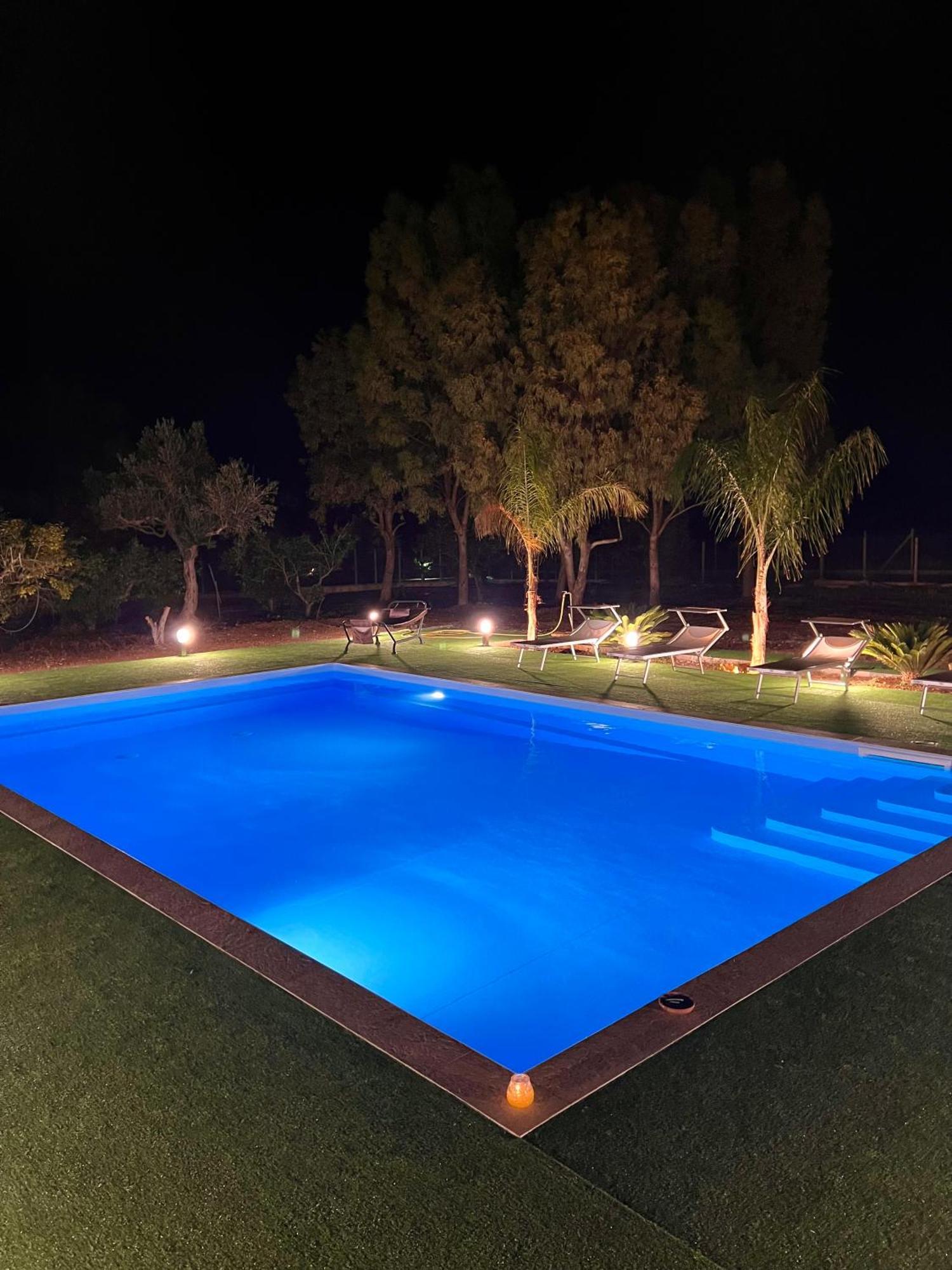 Villa Con Piscina Terrazza Dal Picciotto Marsala Exteriör bild