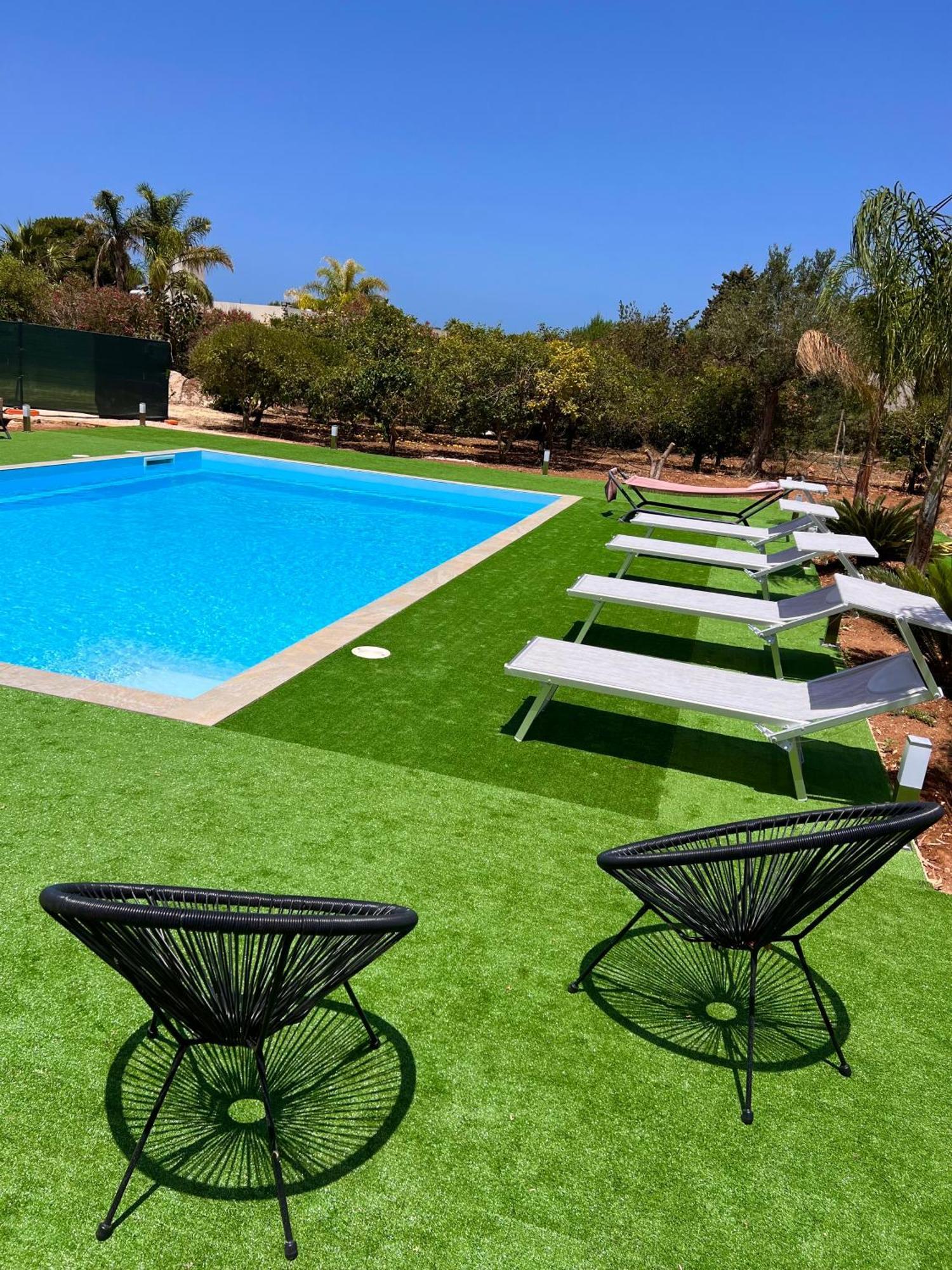 Villa Con Piscina Terrazza Dal Picciotto Marsala Exteriör bild